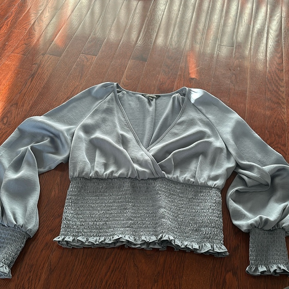 Express long sleeve blouse